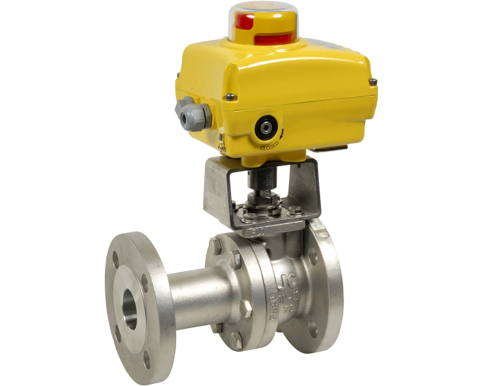 Stainless steel ball valve 340 IIT PN40 DN15 + SA03 230V AC